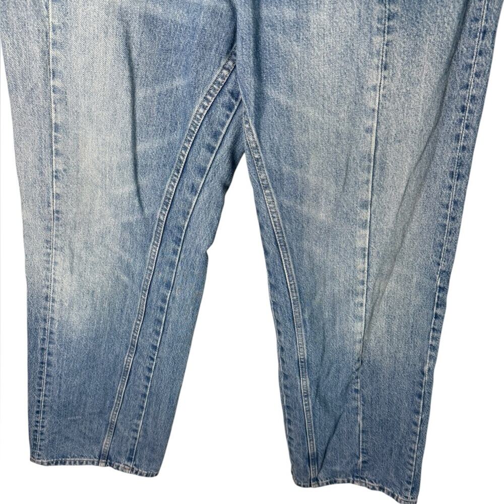 Mango Women’s Sz 8 Straight Jeans with Decorative Seams - Picture 5 of 8